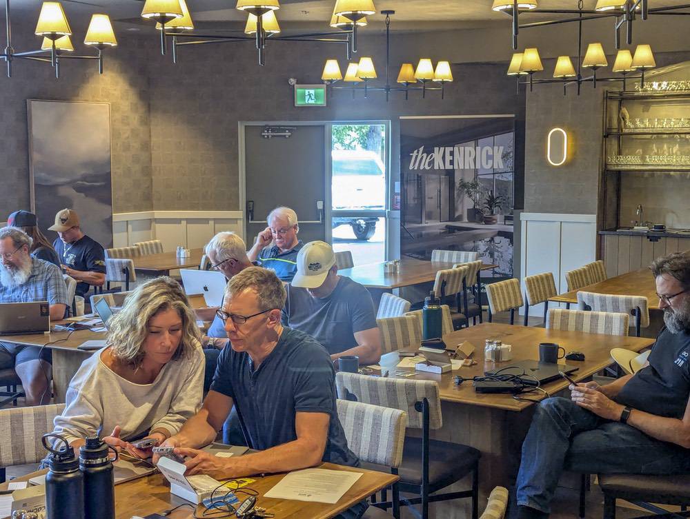 Workshop attendees at last year's event